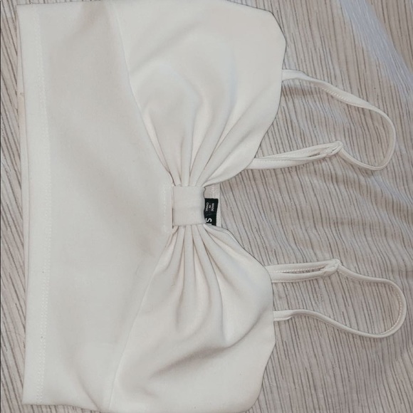 White Shein Crop Top - Picture 1 of 2